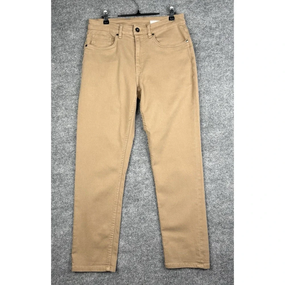 The Perfect Jean NYC Denkhaki Slim Fit Jeans Mens 30x28 Stretch Khaki Tan